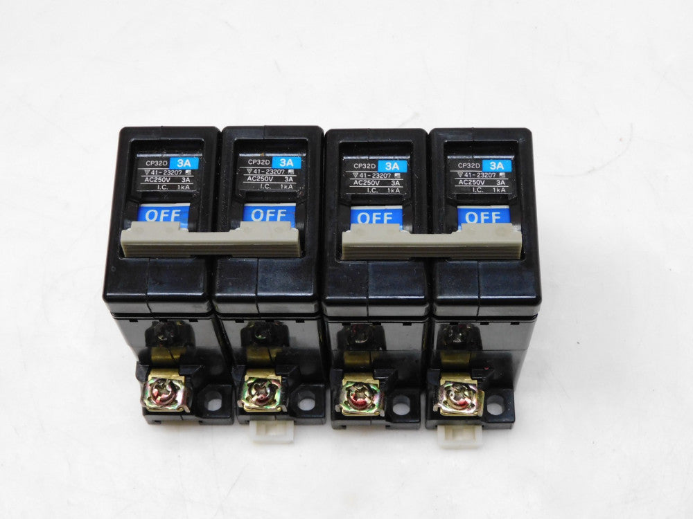 FUJI ELECTRIC CP32D ON OFF SWITCH 3A AC250V RELAY LOT OF 2