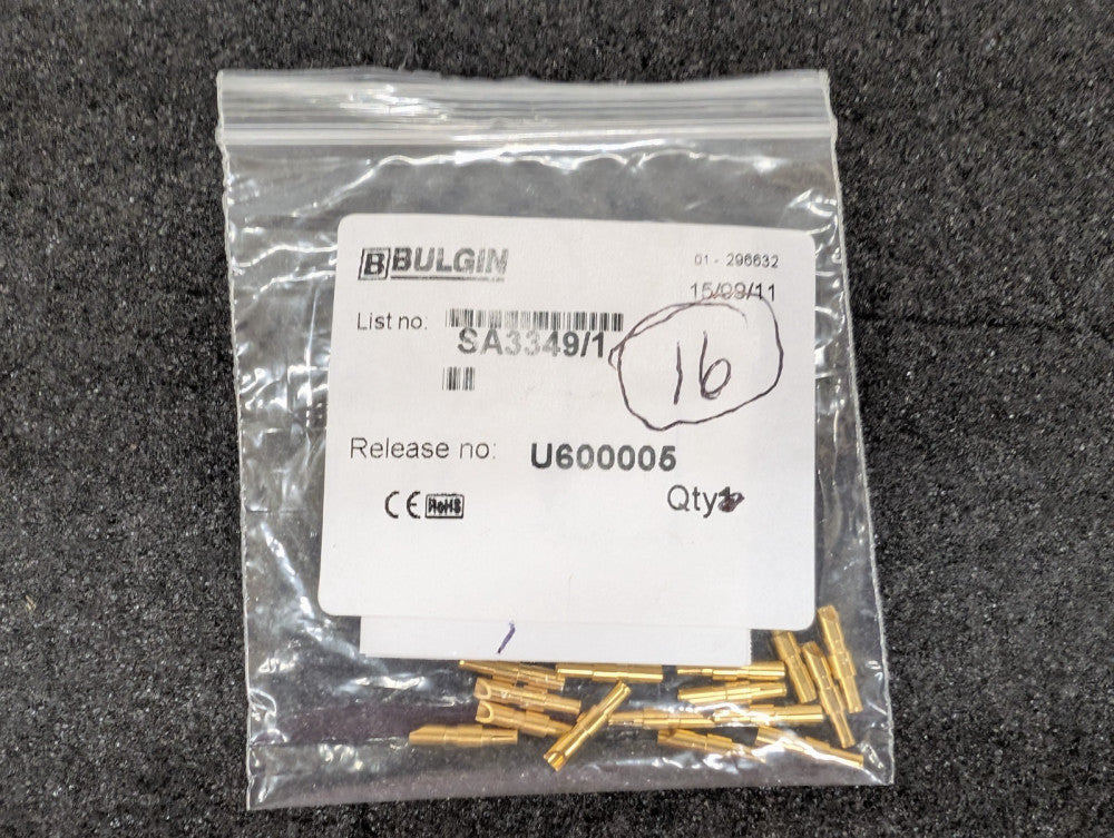 New, Bulgin, SA3349/1, CIRCULAR CONTACT SOCKET 24-20AWG, SOLDER - 1pc