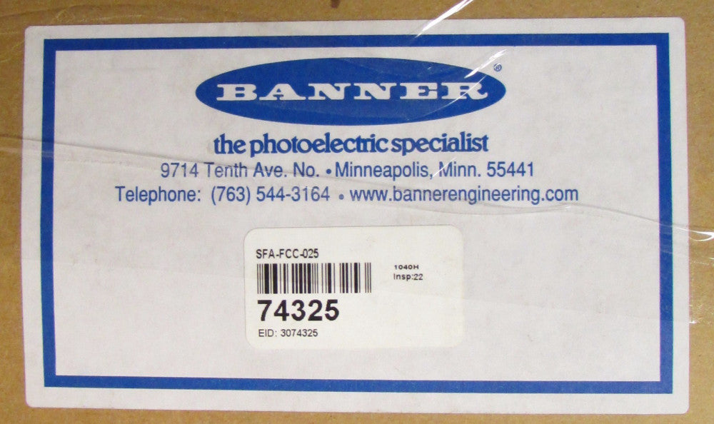BANNER SFA FCC 025 Flex Cable Conduit 25' 74325
