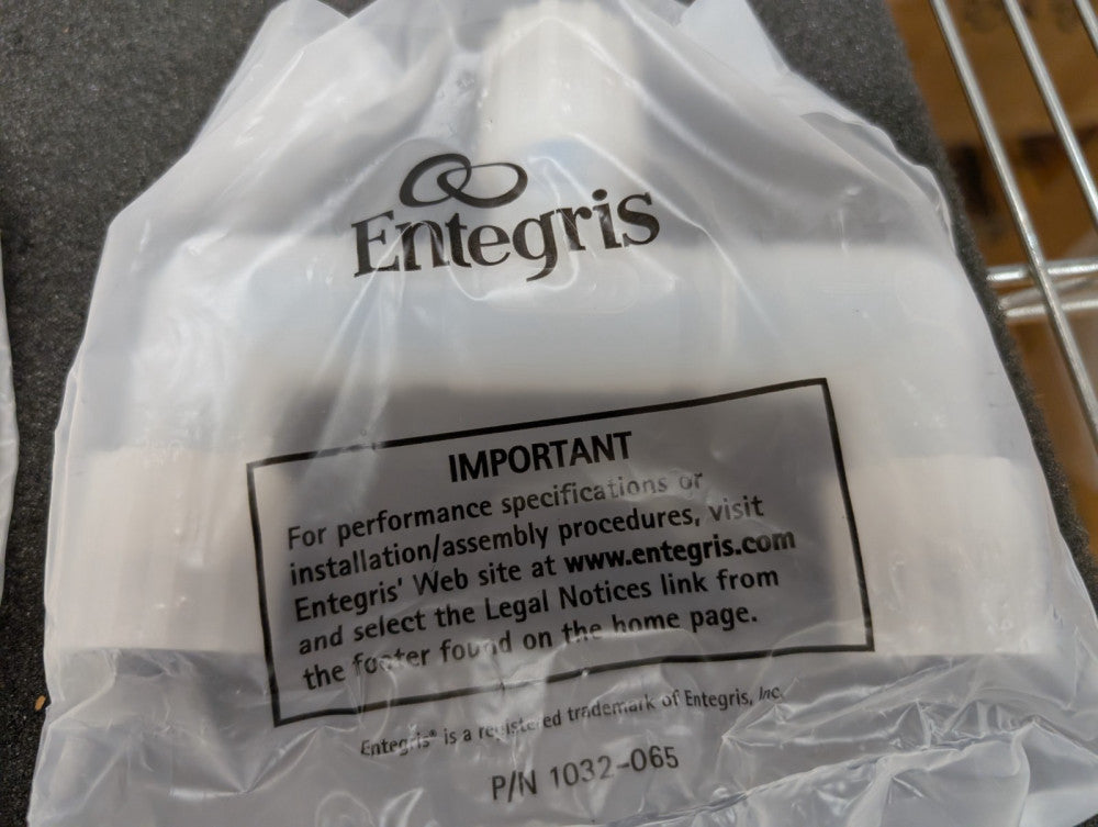 New, Entegris, 1032-065, Strainer - 1/2 INCH INTEGRA 3/4 INCH FT, .060
