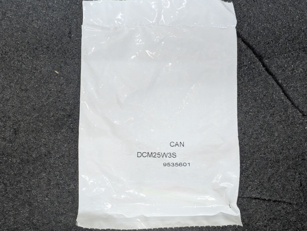 New, ITT Cannon, DCM25W3S, CONN D-SUB RCPT 25POS PNL MNT