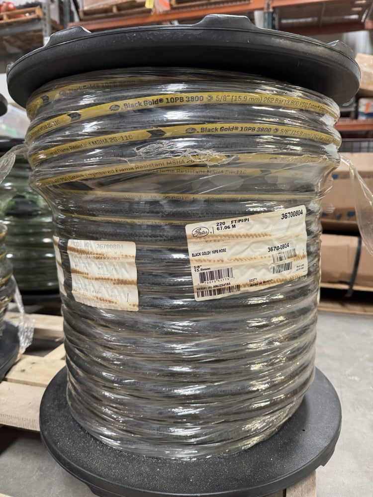 Gates Black Gold 10PB Hydraulic Hose 3670-0804 - 5/8" (15.9mm) - 220ft spool