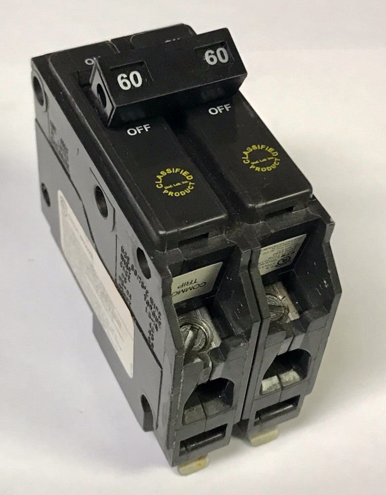 EATON CUTLER HAMMER CHQ260 2 Pole 60 AMP CHQ Circuit Breaker Square D QO Replace