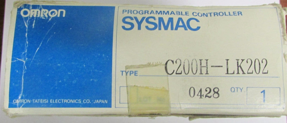 OMRON C200H LK202 SYSMAC Programmable Controller