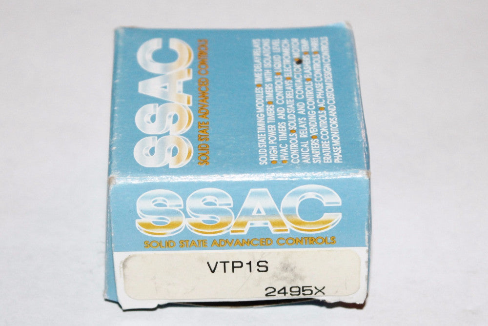 SSAC VTP1S 2495X .1-8 Minute Timer Timing Module