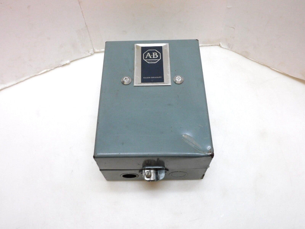 ALLEN BRADLEY 509-TOD SER A SIZE 00 ENCLOSED MOTOR STARTER 509-TAD SER A