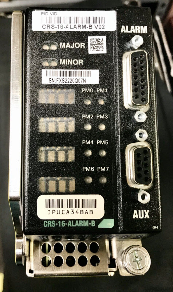 CISCO CRS16 ALARM B V02 Power Alarm Module CRS-16-ALARM-B