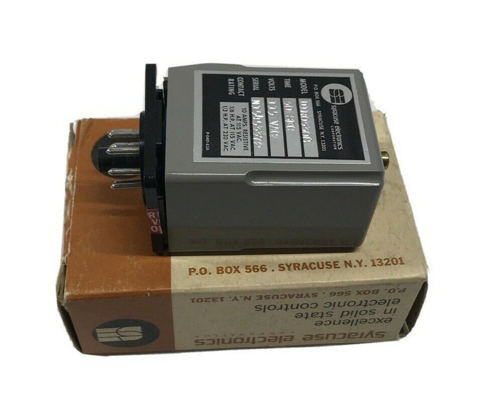 Syracuse Electronics 30 Sec Time Delay Relay DIR03308
