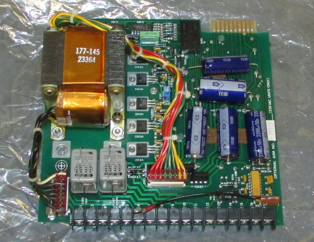 ASM ASM 29128 PCB 29127 230VAC DC Control Board Module