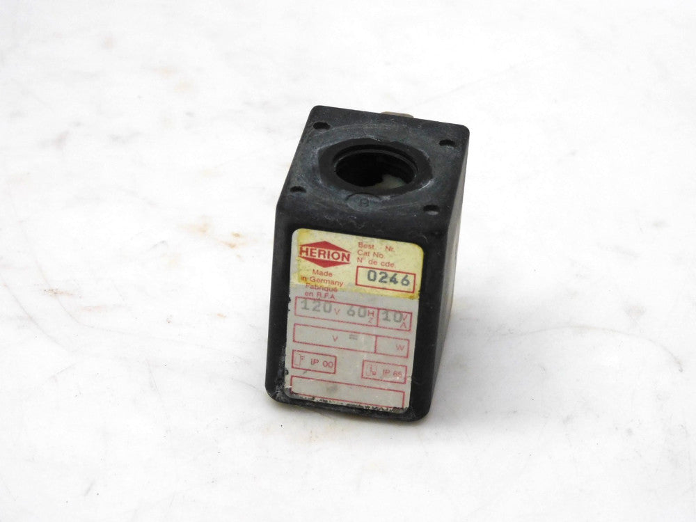 Herion 0246 Solenoid Coil 120V 60Hz
