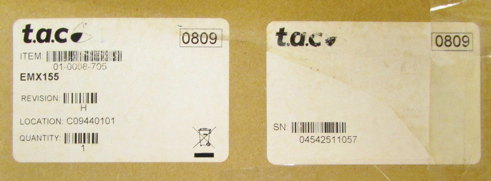 T.A.C. TAC Infinity Adover Controls EMX155 ACC EMX Expansion Module