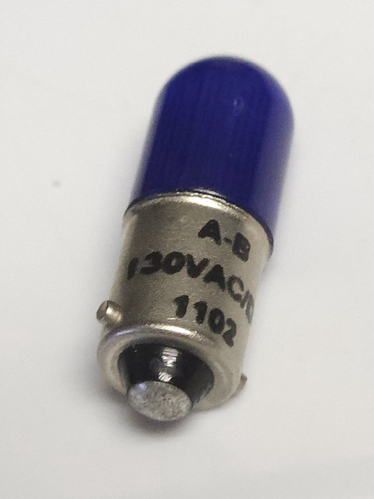 ALLEN BRADLEY 800T N321B 130 VAC VDC BLUE Pilot Light Lamp Bulb