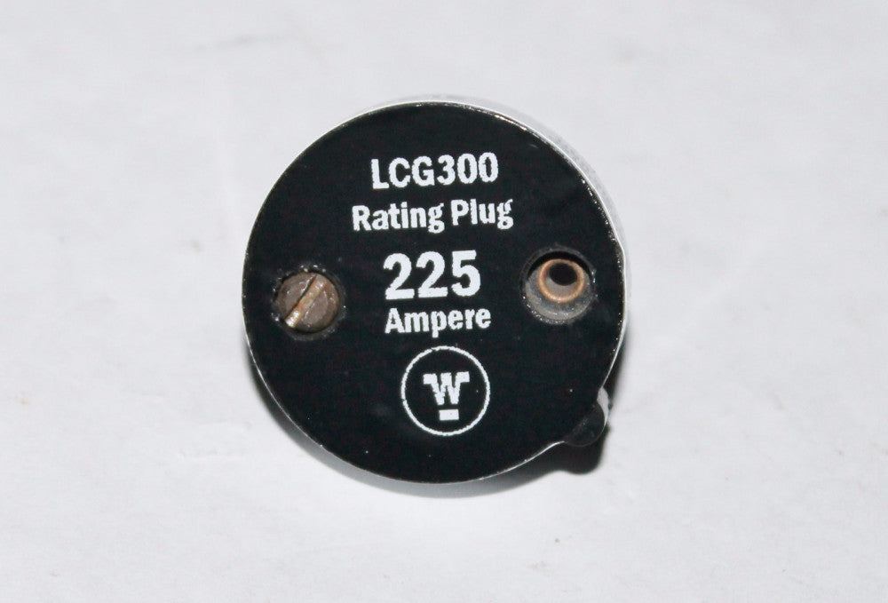 Westinghouse 3LCG225 Type LCG 300 225 Amp Rating Plug 1369D92G09