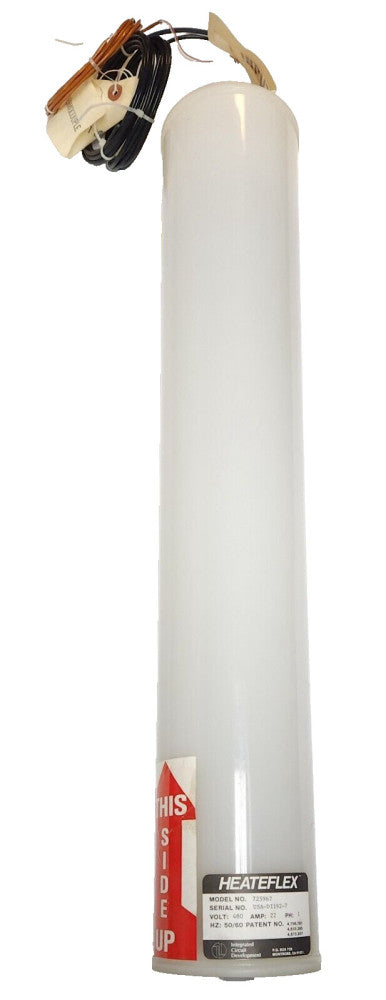 HEATEFLEX ICD Model 725967 Ultra Pure in Line Fluid Acid Heater 480 VAC 22 AMP