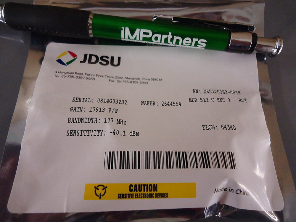 JDSU X65120283-001R OP Amp. Brand New!