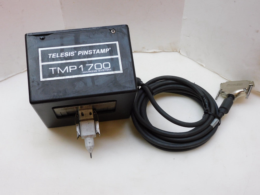 TELESIS TMP1700 PINSTAMP MARKING SYSTEM DAMAGE CASING