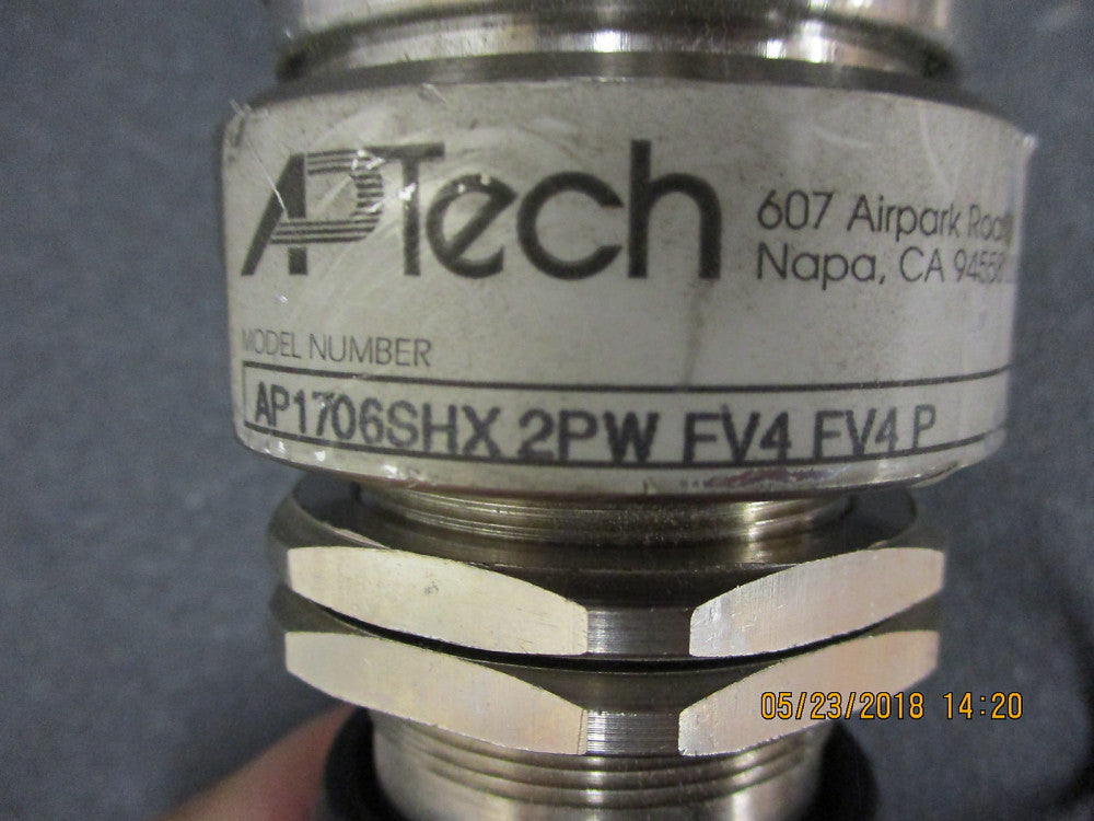 AP1706SHX 2PW FV4 FV4 P APTech Series AP 1700 TWO STAGE REGULATOR Low USED!
