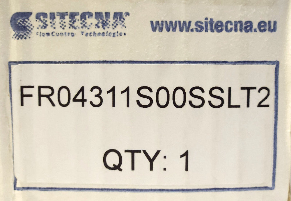 SITECNA FR04311S00SSLT2 FILTER REGULATOR Stainless Steel TRACE 23 0760