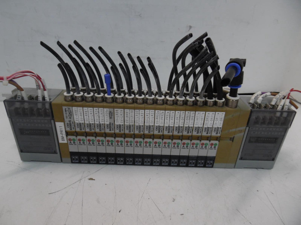 CKD N3S0660-FL (8) N4S020 (8) Valves + OPP3-1A (2) I/O Station