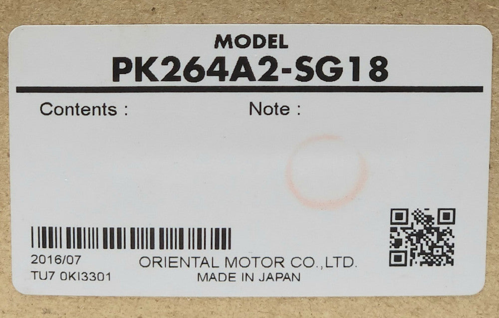 ORIENTAL MOTOR PK264A2 SG18 VEXTA Stepping Motor 2 Phase DC 2A 1.4 ohm 0.1" STEP