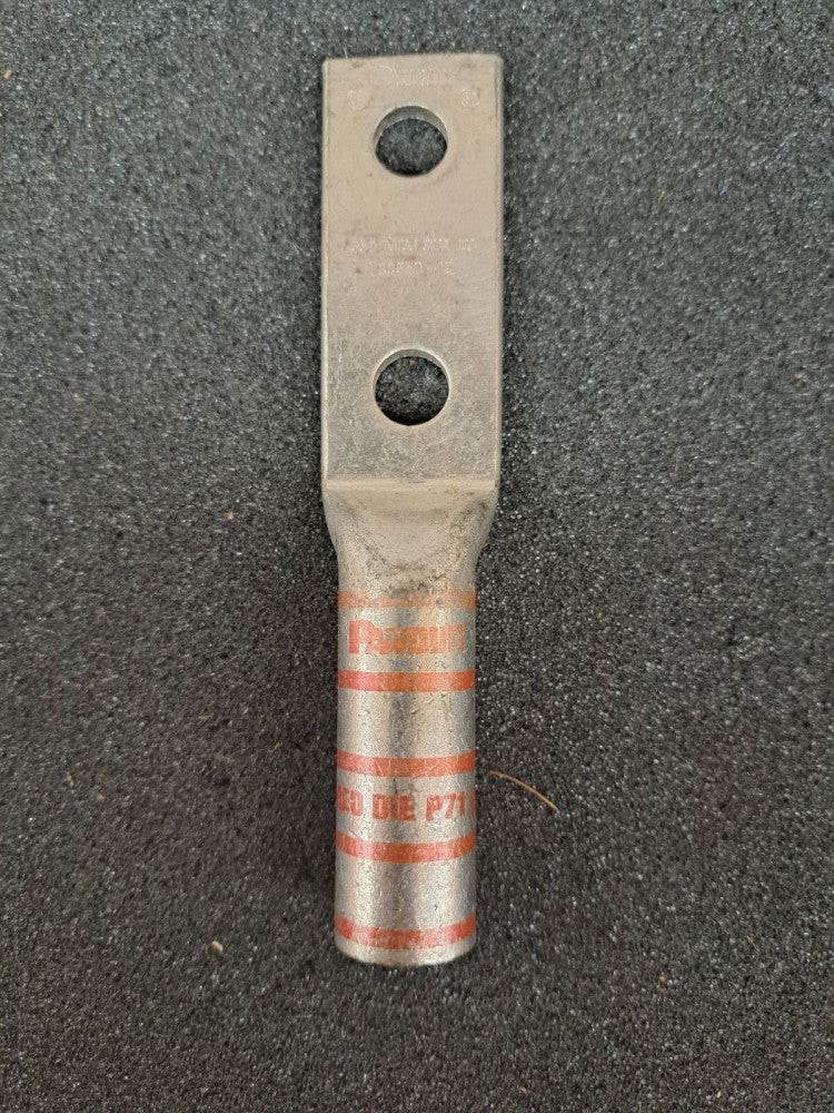 New, Panduit, LCC350-12, CONN TERM RECT TONG 350 MCM #1/2