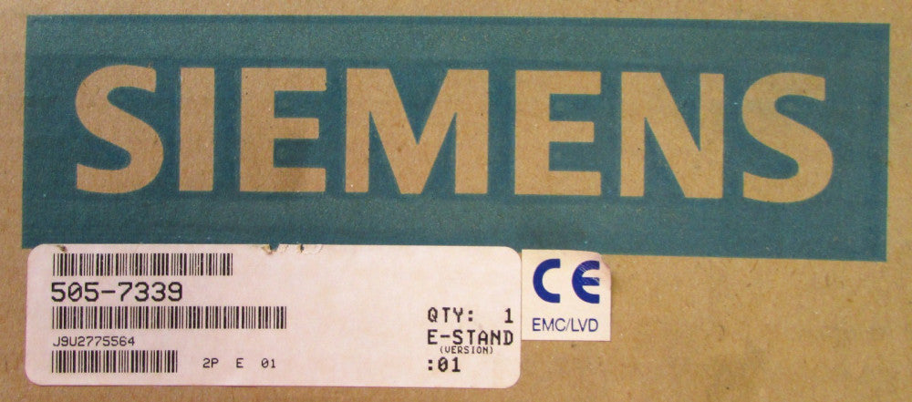 Siemens 505 7339 Network Interface Module E Stand Version + Tap Housing 500 5606