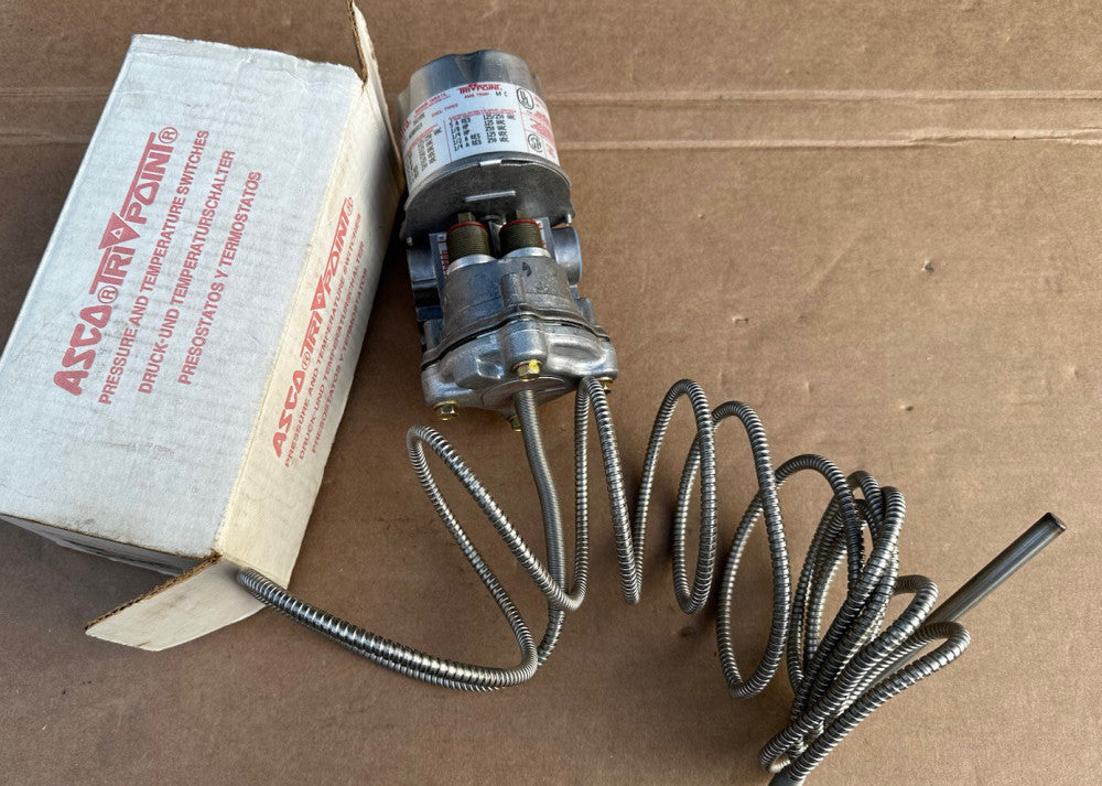 New ASCO SA10DK Tripoint Pressure Switch with QT11A4CD Temperature Transmitter