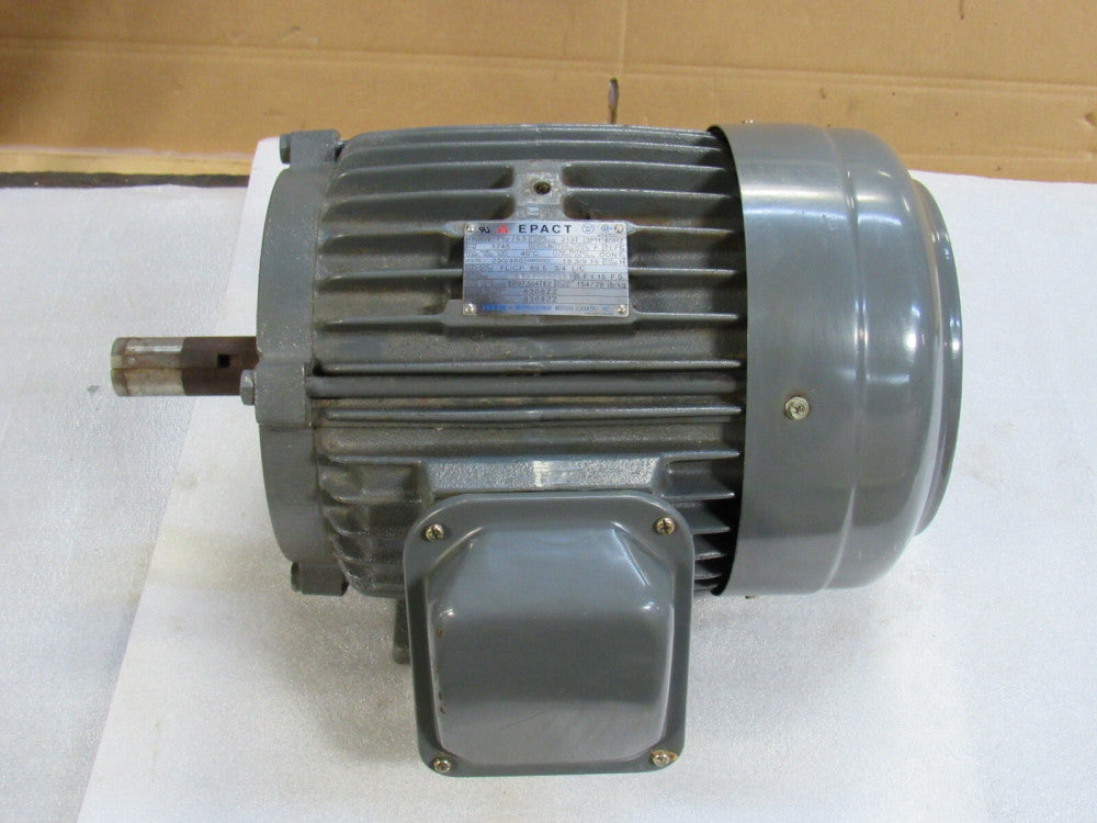 WESTINGHOUSE EPACT MOTOR EP07.504TE2 3PH 7-1/2 HP 5.5 KW 213T 230/460V 1745RPM