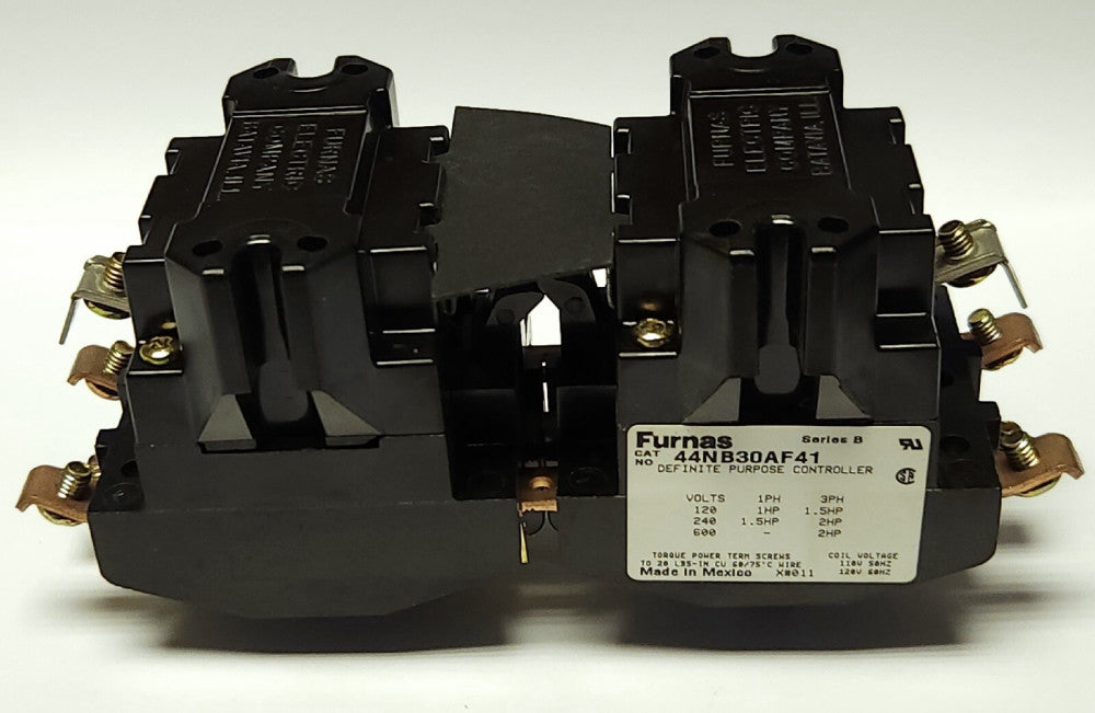 SIEMENS FURNAS 44NB30AF41 Definite Purpose Controller Contactor 120 VAC