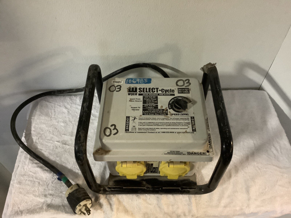 WYCO SC 1420 Select-Cycle 230V Single Phase Converter Box