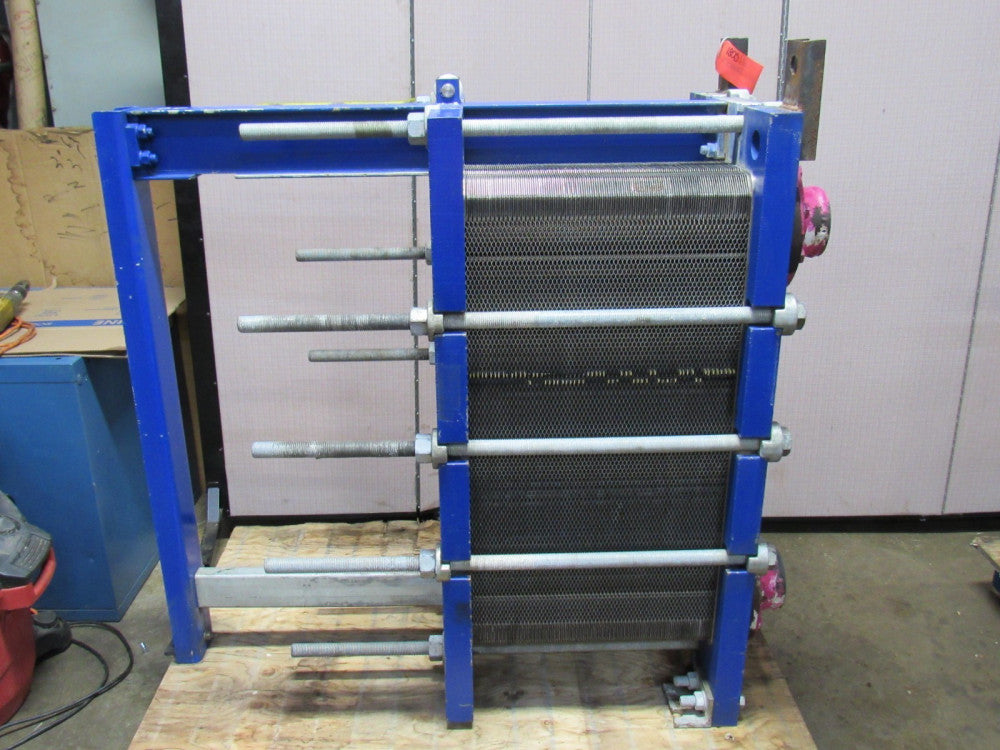 GEA PLATE HEAT EXCHANGER NT100T BYF-300 129 PLATES 17"X35" 125PSI 2013YR