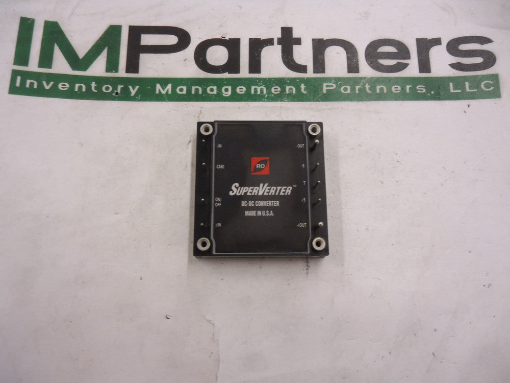 SV28-12-50-1, RO Associates, DC/DC 50W 28V IN 12V 4.2A, BRAND NEW!