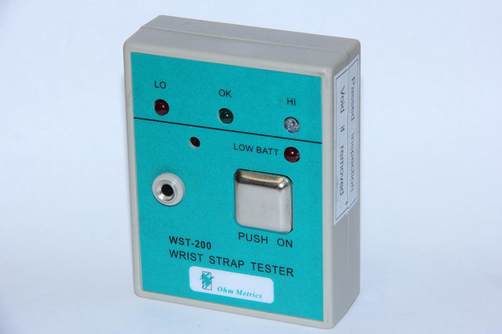 TRANSFORMING TECHNOLOGIES Ohm Metrics WST-200 Wrist Strap Tester