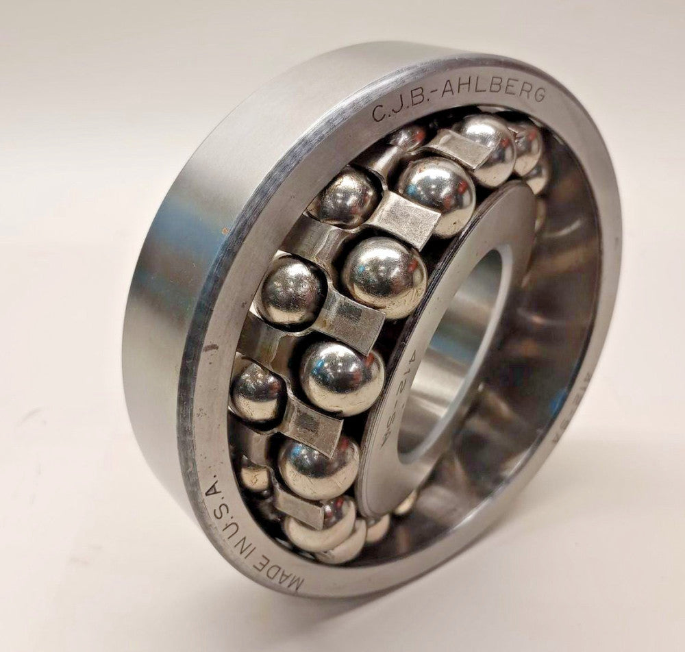 CJB Ahlberg 412-SA Ball Bearing Double Row Self-Align 60mm ID x 150mm OD x 35mm