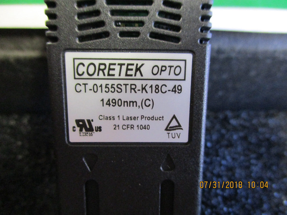 CT-0155STR-K18C-49 Coretek Opto Optical Transceiver BRAND NEW!