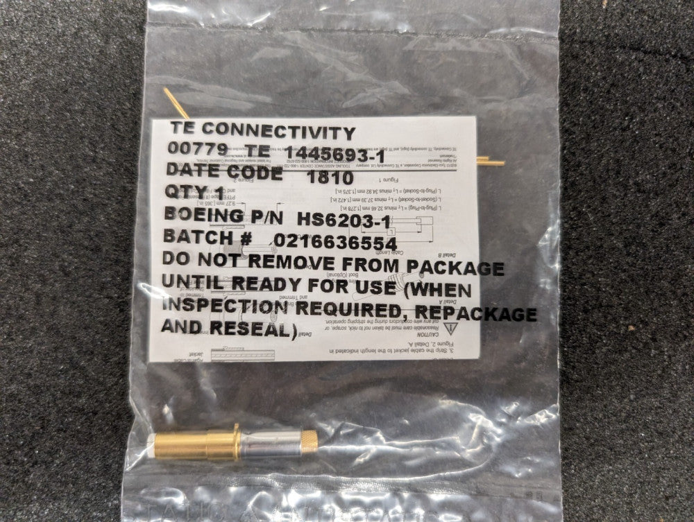 New, AMPTyco, 1445693-1, CONN SOCKET 24AWG GOLD CRIMP