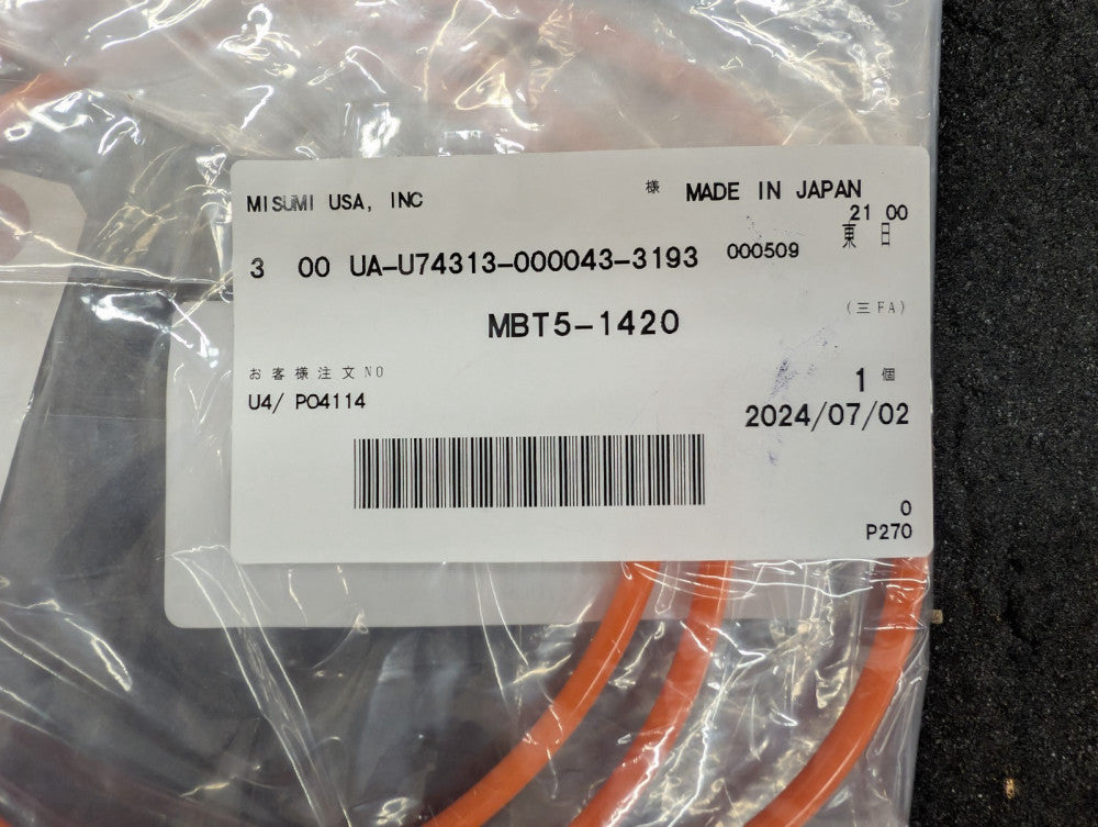 New, Misumi, MBT5-1420, ROUND BELTS - POLYURETHANE