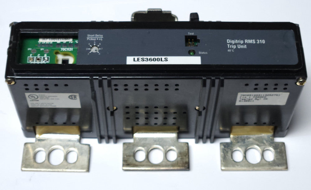 EATON CUTLER HAMMER LES3600LS L Frame 600 AMP Digitrip RMS 310 Trip Unit Type LD