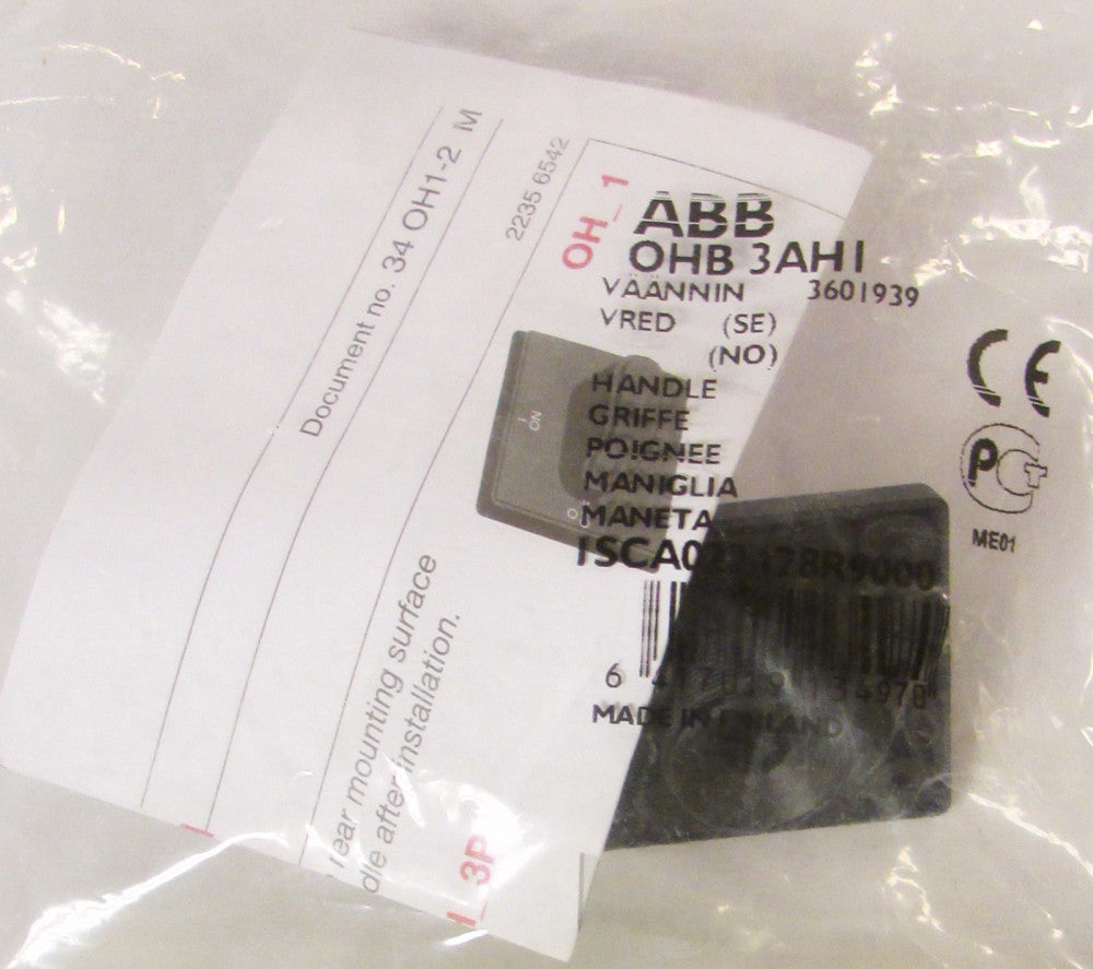 ABB OHB 3AHI ON OFF IP54 Selector Handle 1SCA022428R9000