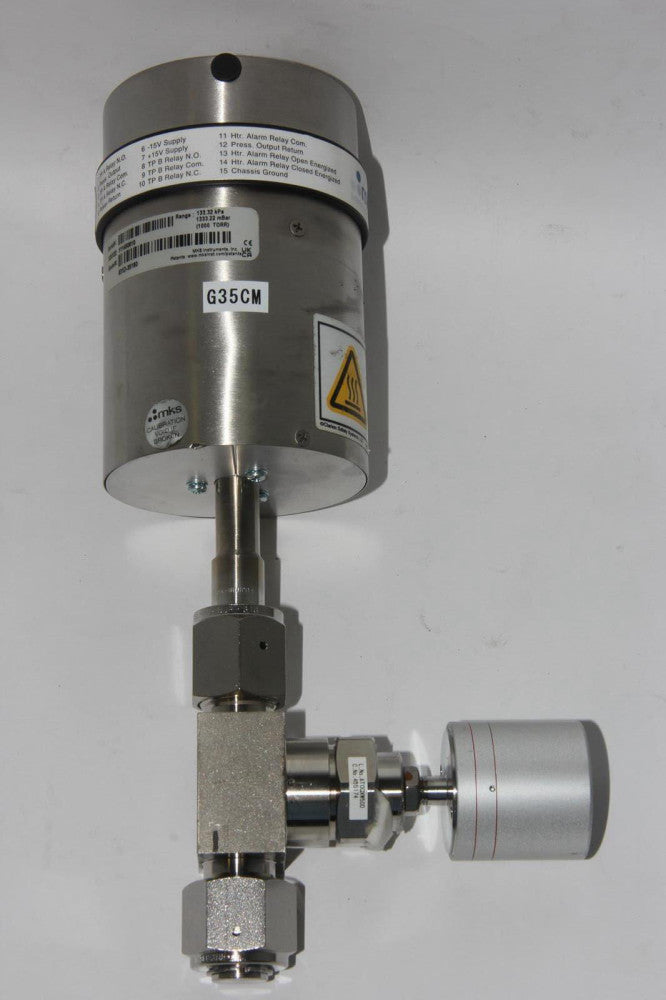 MKS Baratron 631D-35160 Type 631 1000 Torr Capacitance Manometer