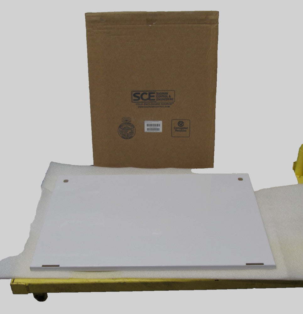 SCE Saginaw SCE-DF36EL24LP Carbon Steel White Swing Panel 32" x 20.63" New