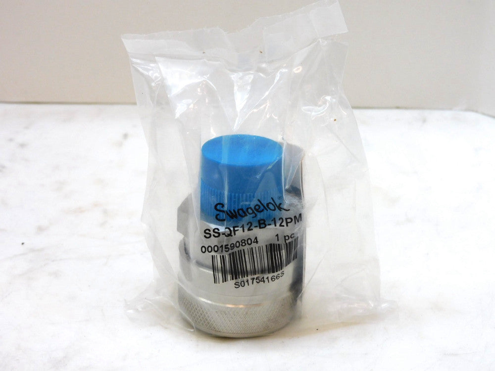 Swagelok Full Flow Quick Connect Body SS-QF12-B-12PM 3/4" npt Male