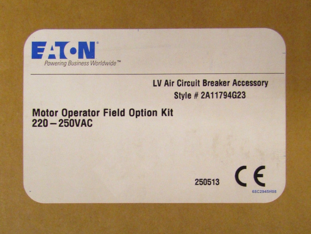 EATON CUTLER HAMMER Magnum DS LV Air Circuit Breaker Motor Operator 2A11794G23