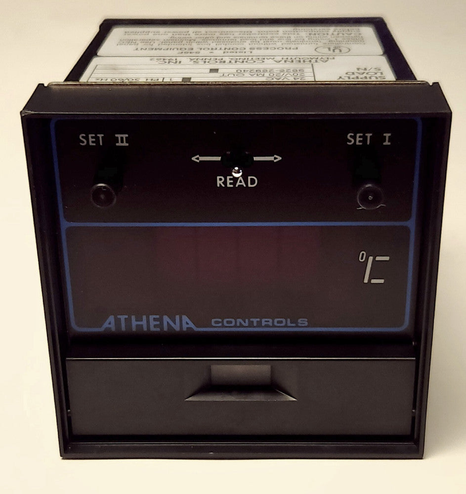 ATHENA CONTROLS 4000 S E 33 Temperature Controller Relay 24 VAC