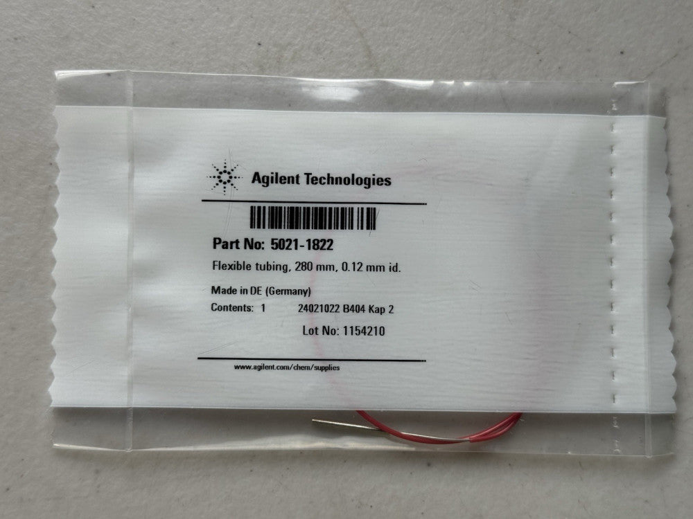 Agilent 5021-1822 Flexible Tubing, 280mm, 0.12mm id - New