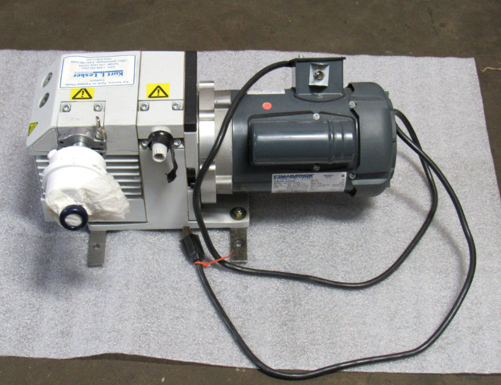 Oerlikon Leybold Trivac D4B Vacuum Pump 1/3 Hp 115/200-230V 1Ph