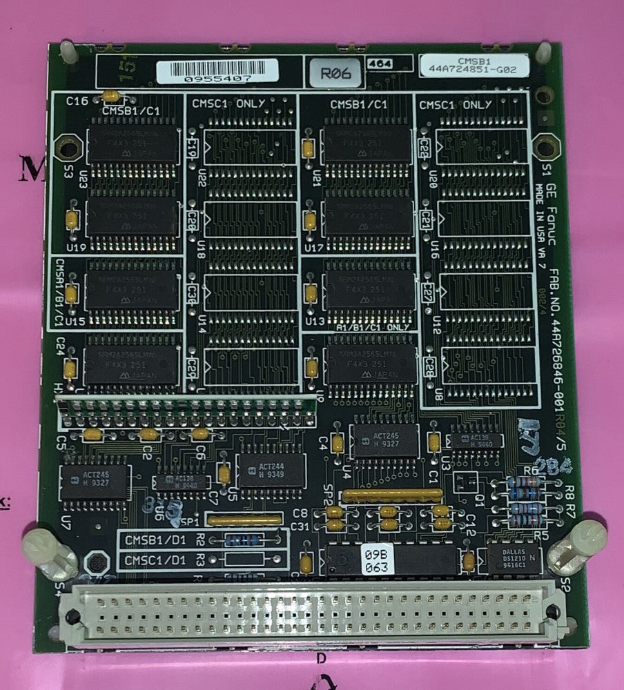 GE GENERAL ELECTRIC FANUC IC697MEM717C 256 KB CMOS Memory Expansion Module
