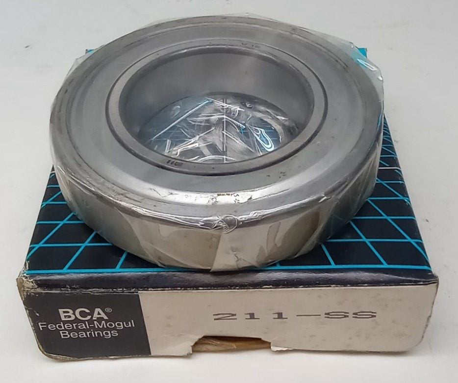 BCA 211-SS Ball Bearing Deep Groove 55X100X21mm 211SS Double Shielded