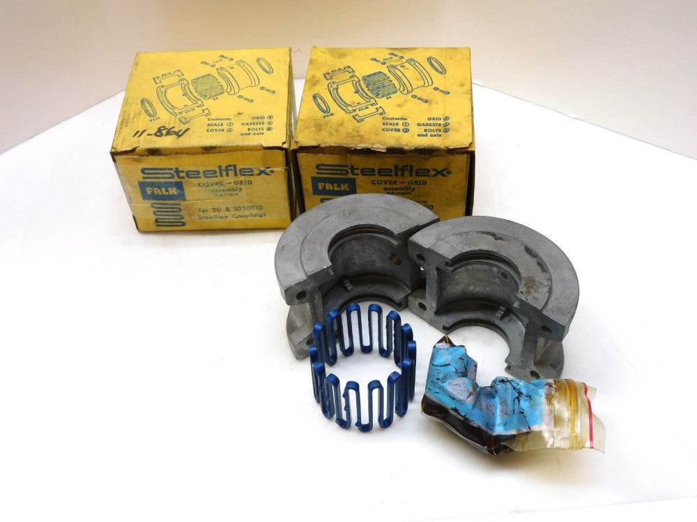 FALK STEELFLEX COUPLING GRID ASSEMBLY 758270 FOR 20 & 1020T10 LOT OF 2