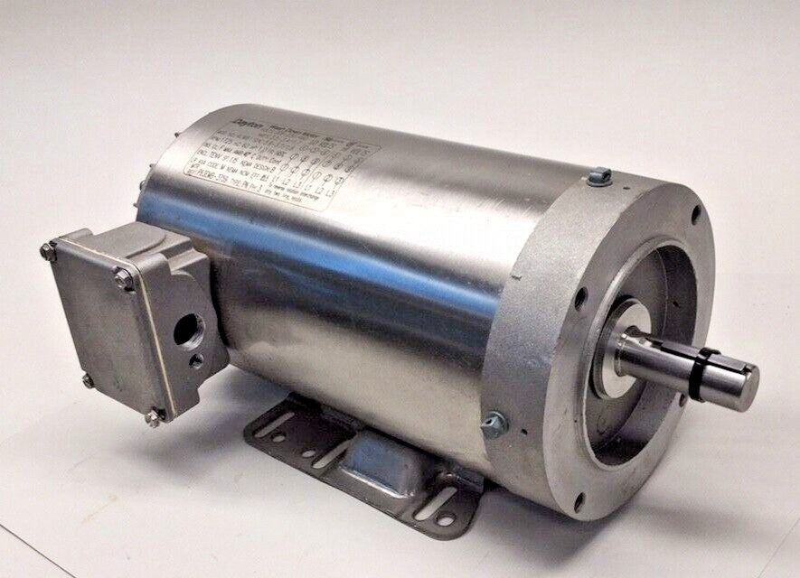 Dayton 4LW81 Used Washdown Motor 3ph 1hp 208-230/460V 1725rpm 145TC P63EMB-3759